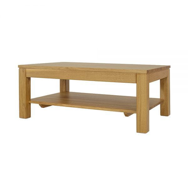 eoshop Konferenčný stôl ST171, 120x50x80, buk (Farba dreva: Koniak, Dĺžka: 80, Doska stola: 4, Hrana stola: S5)